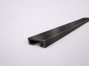 15 x 25mm Shower Hob - Gun Black Dumb Oil